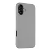 Capa traseira tática MagForce Velvet Smoothie para iPhone 16 Plus, cinzento-nevoeiro