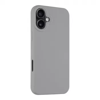 Capa traseira tática MagForce Velvet Smoothie para iPhone 16 Plus, cinzento-nevoeiro
