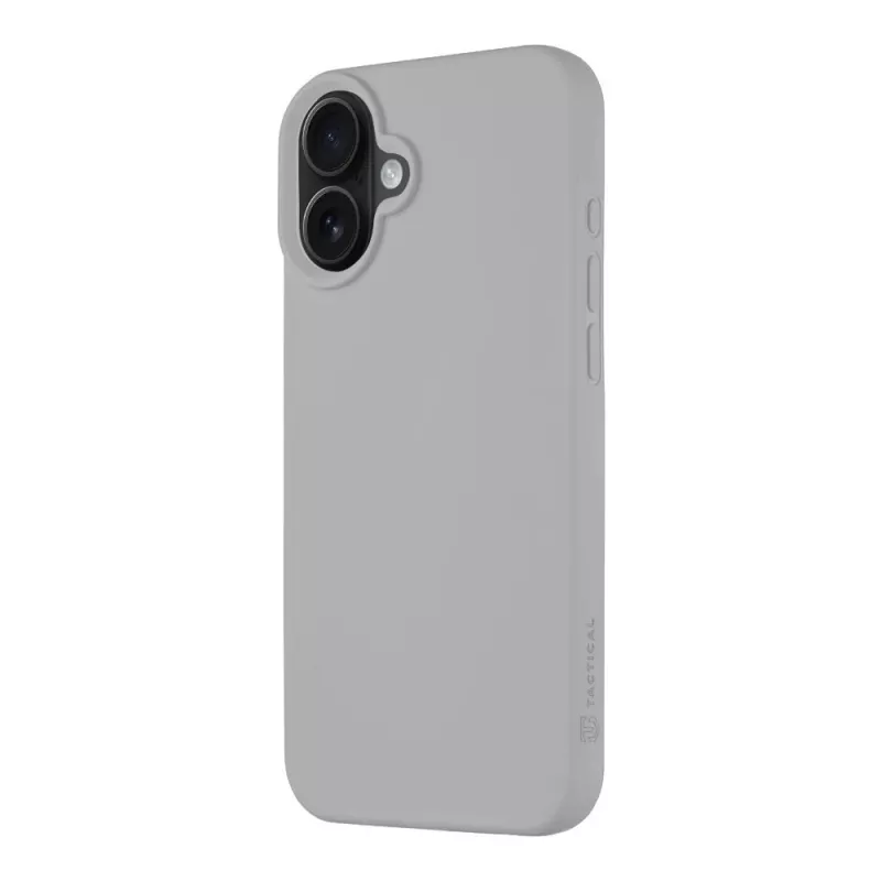 Capa traseira tática MagForce Velvet Smoothie para iPhone 16 Plus, cinzento-nevoeiro