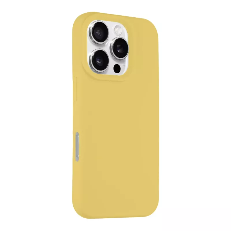 Capa traseira tática MagForce Velvet Smoothie iPhone 16 Pro Banana
