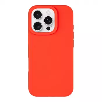 Capa traseira tática MagForce Velvet Smoothie para Apple iPhone 16 Pro – Chilli Red