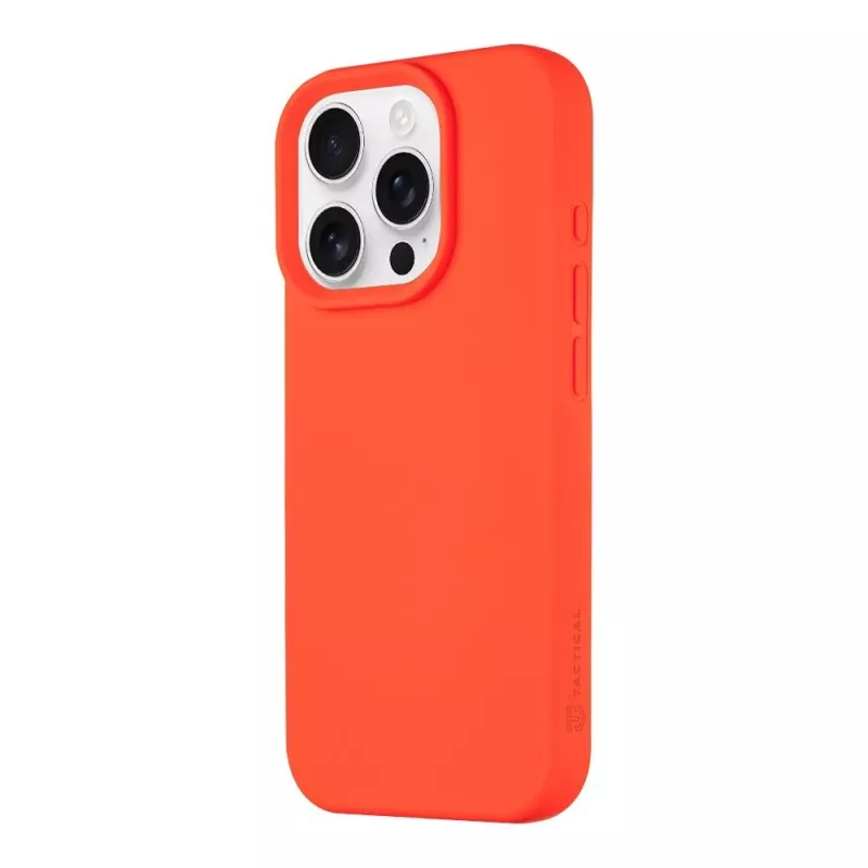 Capa traseira tática MagForce Velvet Smoothie para Apple iPhone 16 Pro – Chilli Red
