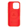 Capa traseira tática MagForce Velvet Smoothie para Apple iPhone 16 Pro – Chilli Red