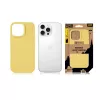 Capa traseira tática MagForce Velvet Smoothie para iPhone 16 Pro Max - amarelo-banana
