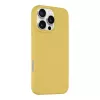 Capa traseira tática MagForce Velvet Smoothie para iPhone 16 Pro Max - amarelo-banana