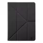 Capa de livro universal tática para tablet 9-11 polegadas preta