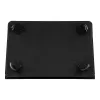 Capa de livro universal tática para tablet 9-11 polegadas preta