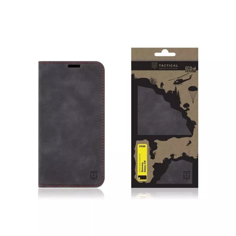 Capa tipo livro tática Xproof Galaxy S25 Black Hawk
