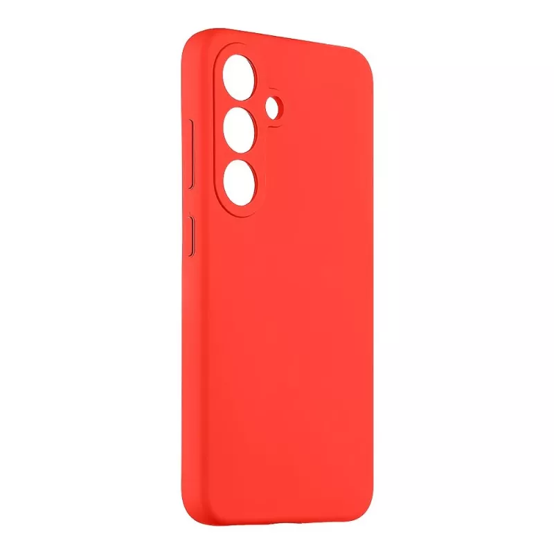 Capa traseira Tactical Velvet Smoothie para Samsung Galaxy S25 - Chilli Red