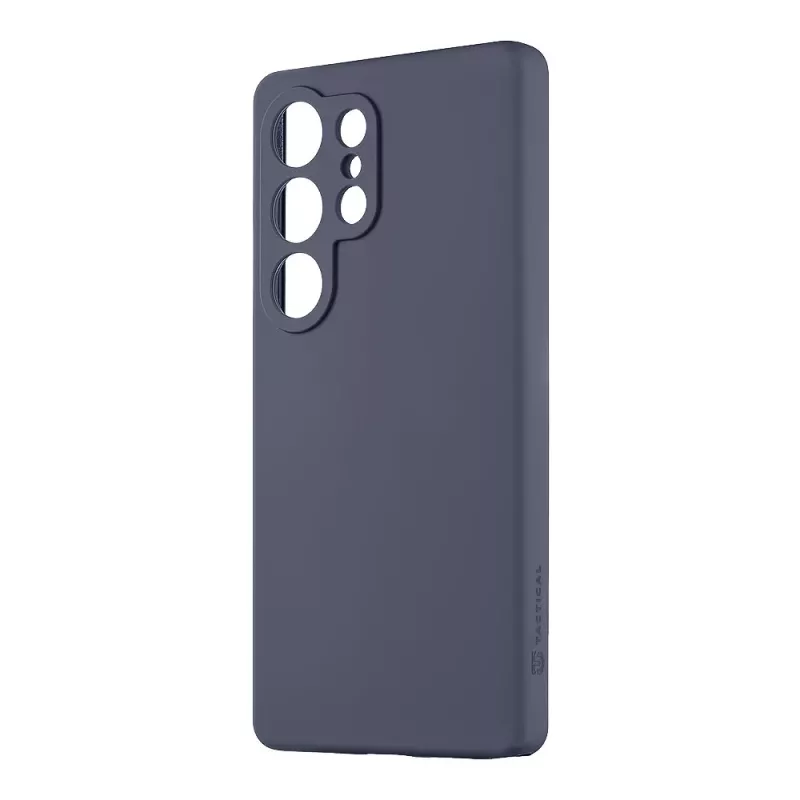 Capa traseira tática Velvet Smoothie para Samsung Galaxy S25 Ultra - preto