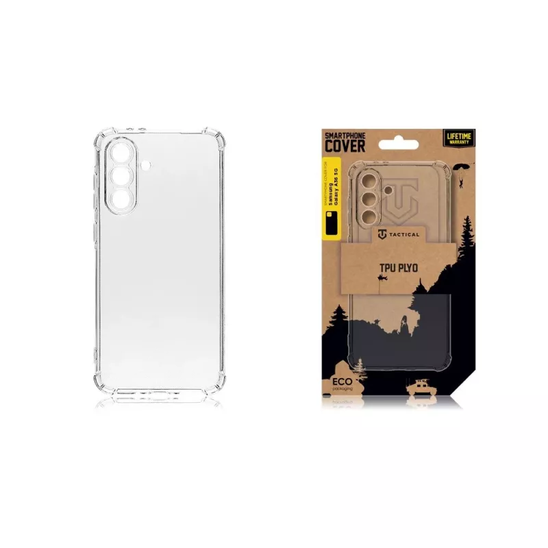 Capa traseira Tactical TPU Plyo Galaxy A36 5G transparente