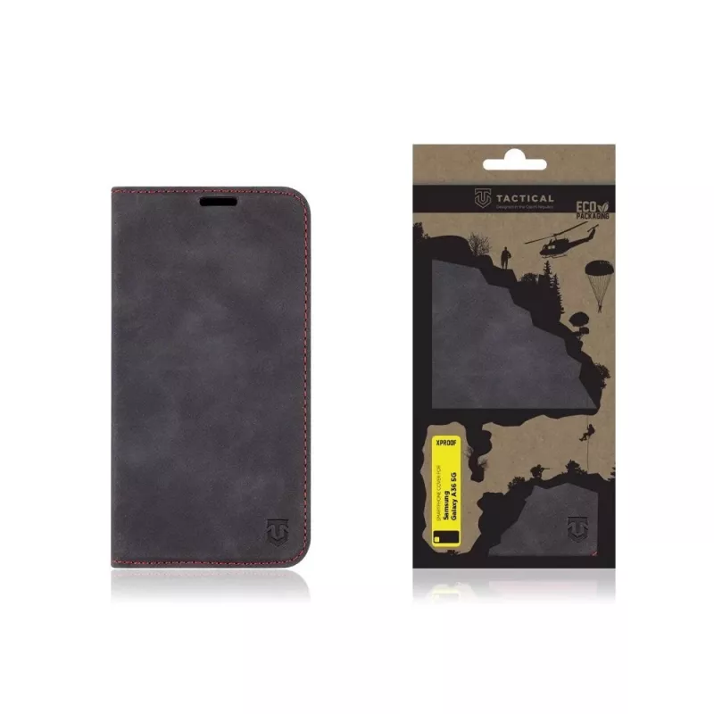Capa tipo livro tática Xproof Galaxy A36 5G Black Hawk