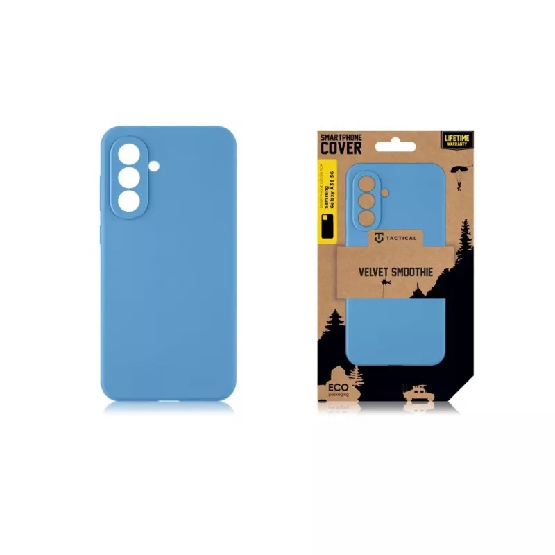 Capa traseira Tactical Velvet Smoothie para Samsung Galaxy A36 5G - preto