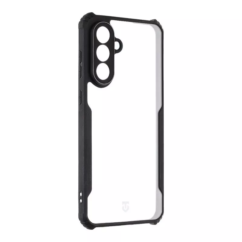 Capa traseira Tactical Quantum Stealth para Samsung Galaxy A56 5G transparente/preto