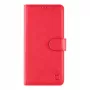 Capa tipo livro tática Field Notes para Samsung Galaxy A26 5G vermelho