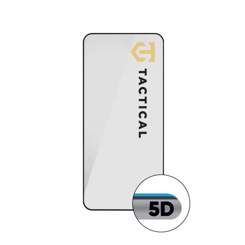 Película de vidro tática Glass Shield 5D para Xiaomi 15 5G preto