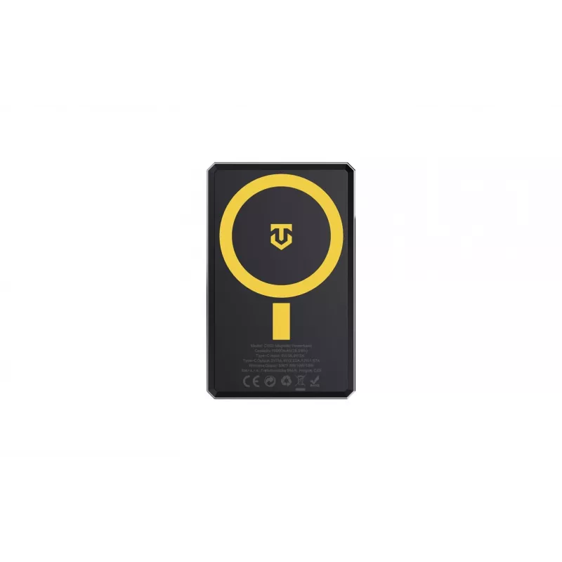 Power bank sem fios tática MagForce Relief 10000mAh preto