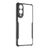 Capa traseira tática Quantum Stealth Galaxy S25 Edge transparente/preto