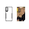 Capa traseira tática Quantum Stealth Galaxy S25 Edge transparente/preto