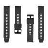 Pulseira de silicone tática de libertação rápida 20mm preto