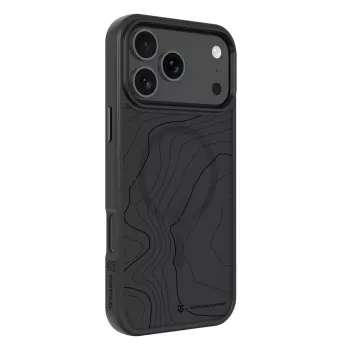 Capa traseira tática MagForce Hyperstealth Sika para Apple iPhone 17 Pro Max, Asphalt