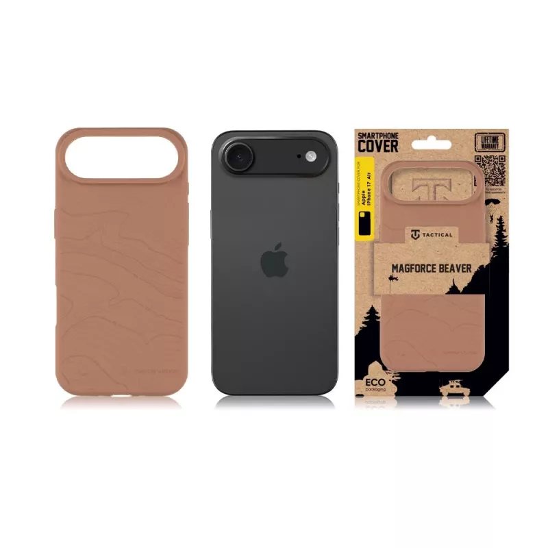 Capa traseira tática MagForce Beaver iPhone 17 Mouse Moose Black