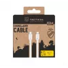 Cabo tático Stitch Thread USB-C/Lightning branco - cabo - digital/dados
