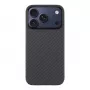 Capa traseira tática MagForce Aramid para Apple iPhone 17 Pro preto