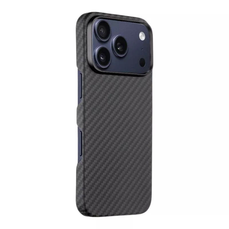 Capa traseira tática MagForce Aramid para Apple iPhone 17 Pro preto