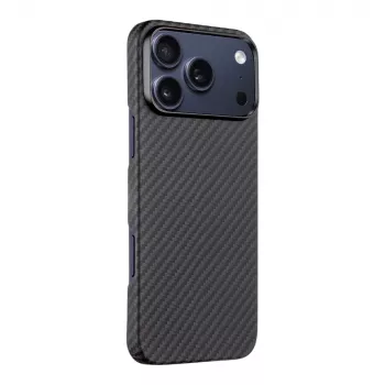 Capa traseira tática MagForce Aramid para Apple iPhone 17 Pro Max preto