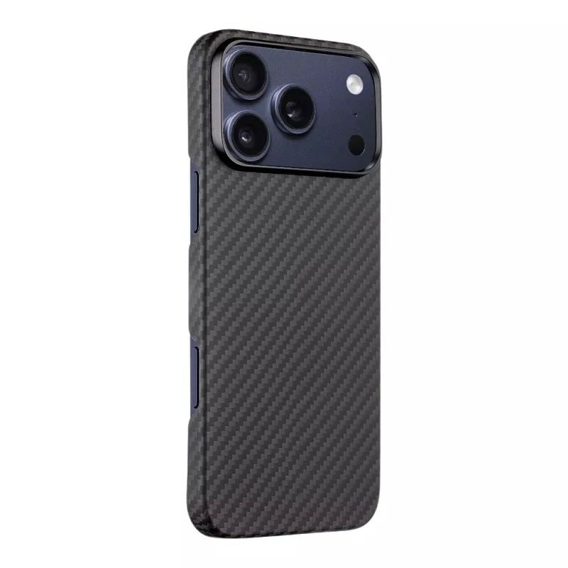 Capa traseira tática MagForce Aramid para Apple iPhone 17 Pro Max preto