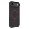 Capa traseira tática MagForce Hyperstealth 2.0 para iPhone Air, preto/vermelho