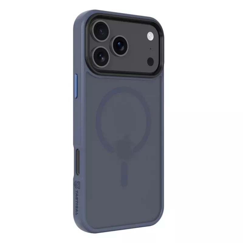 Capa traseira tática MagForce Hyperstealth para iPhone 17 Pro Max, azul-escuro