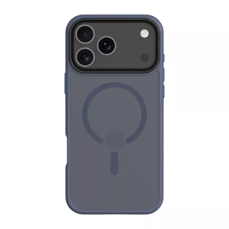 Capa traseira tática MagForce Hyperstealth para iPhone 17 Pro Max, azul-escuro