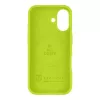 Capa traseira tática MagForce Velvet Smoothie iPhone 17 Avocado Green