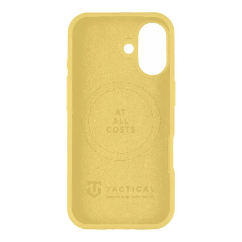 Capa traseira tática MagForce Velvet Smoothie para iPhone 17 - Banana