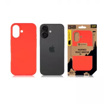 Capa traseira tática MagForce Velvet Smoothie para Apple iPhone 17 – Chilli Red