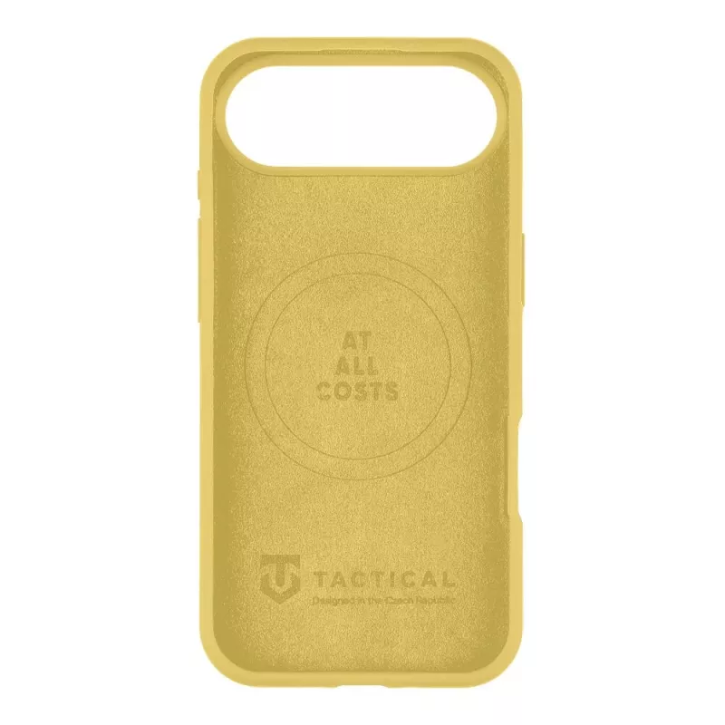 Capa traseira tática MagForce Velvet Smoothie para Apple iPhone 17 Air - Banana Yellow