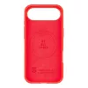 Capa traseira tática MagForce Velvet Smoothie para iPhone Air - Chilli Red