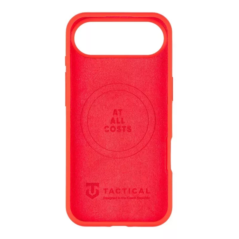Capa traseira tática MagForce Velvet Smoothie para iPhone Air - Chilli Red