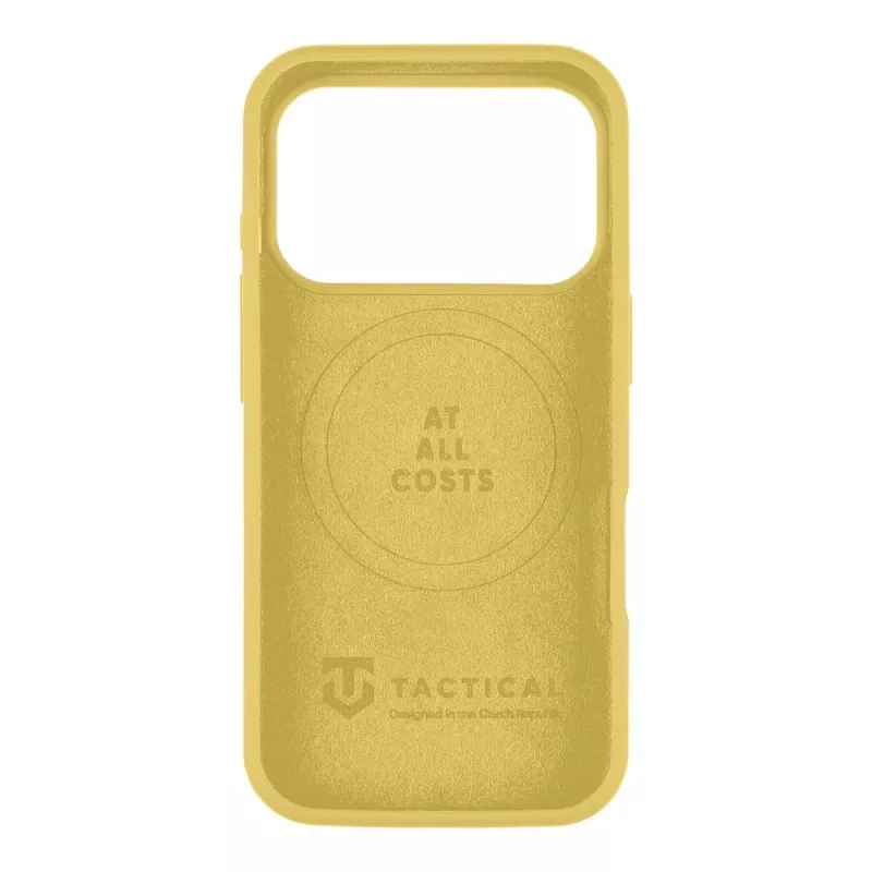 Capa traseira tática MagForce Velvet Smoothie iPhone 17 Pro Banana