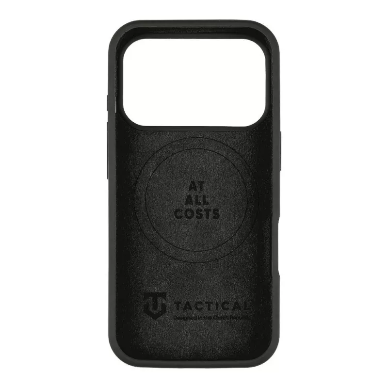Capa traseira tática MagForce Velvet Smoothie para Apple iPhone 17 Pro - Midnight Black