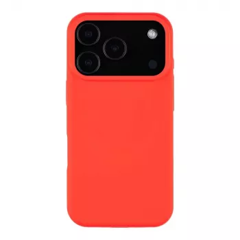 Capa traseira tática MagForce Velvet Smoothie para iPhone 17 Pro - Chilli Red