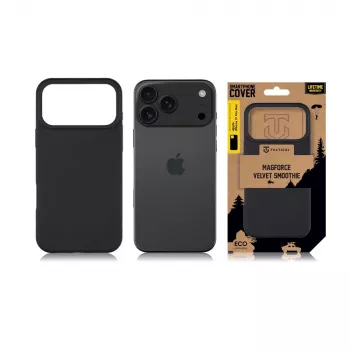 Capa traseira tática MagForce Velvet Smoothie iPhone 17 Pro Max Asphalt