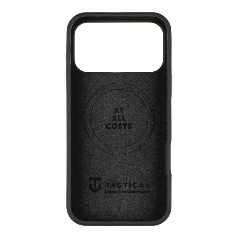 Capa traseira tática MagForce Velvet Smoothie para iPhone 17 Pro Max - Midnight Black