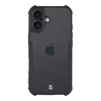 Capa traseira tática Quantum Stealth iPhone 17 transparente/preto