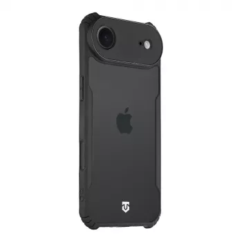 Capa traseira tática Quantum Stealth iPhone Air transparente/preto
