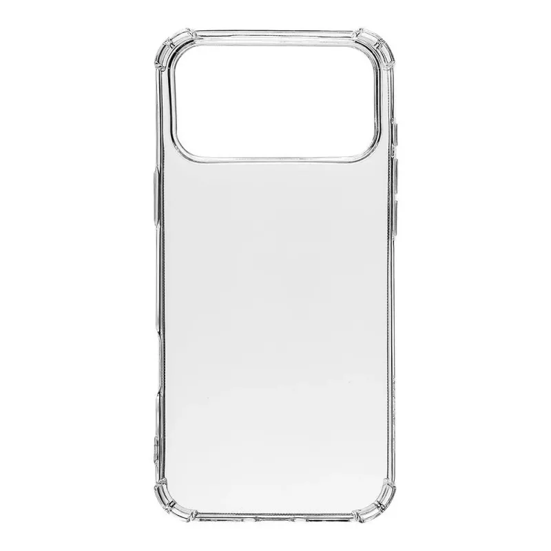 Capa traseira tática TPU Plyo para Apple iPhone 17 Pro Max transparente
