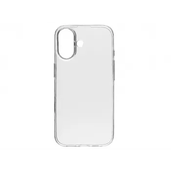 Capa traseira tática TPU para Apple iPhone 17 transparente