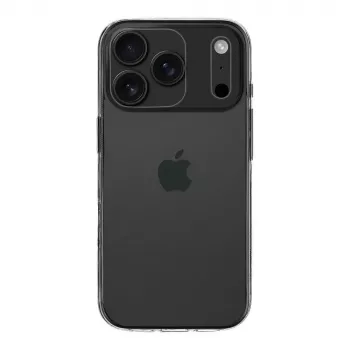 Capa traseira tática TPU para Apple iPhone 17 Pro transparente